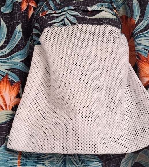 Pipeline Men's Hawaiian Print Swim Trunks   Size L - Picture 4 of 7